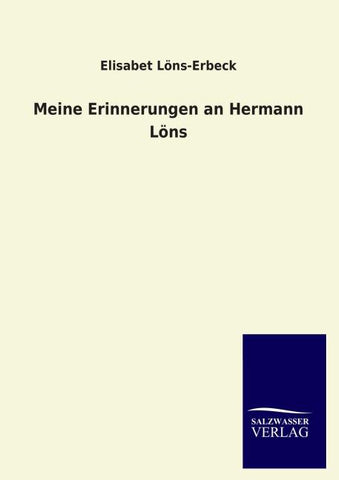 Meine Erinnerungen an Hermann Löns