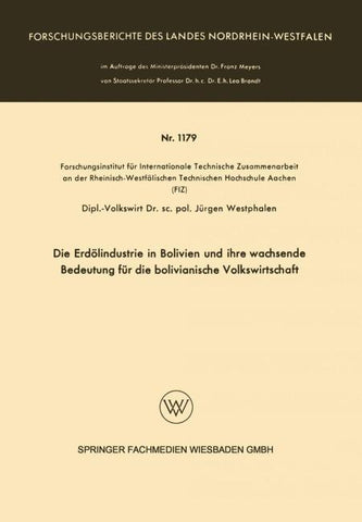 Die Erdölindustrie in Bolivien und ihre wachsende Bedeutung für die bolivianische Volkswirtschaft