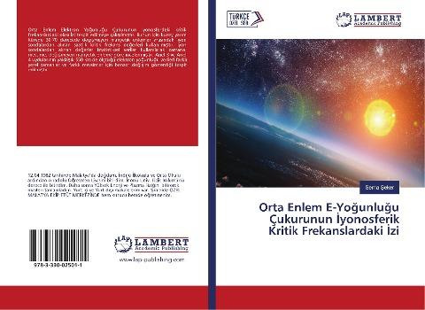 Orta Enlem E-Yo¿unlu¿u Çukurunun ¿yonosferik Kritik Frekanslardaki ¿zi