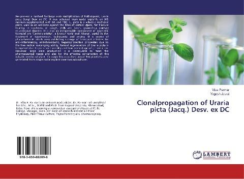Clonalpropagation of Uraria picta (Jacq.) Desv. ex DC