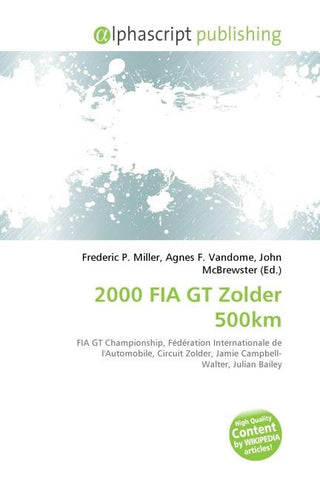 2000 FIA GT Zolder 500km