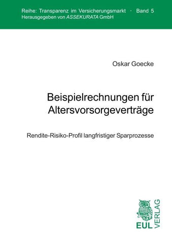Beispielrechnungen für Altersvorsorgeverträge