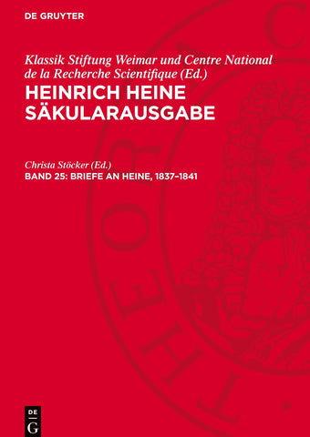 Briefe an Heine, 1837–1841
