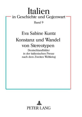 Konstanz und Wandel von Stereotypen