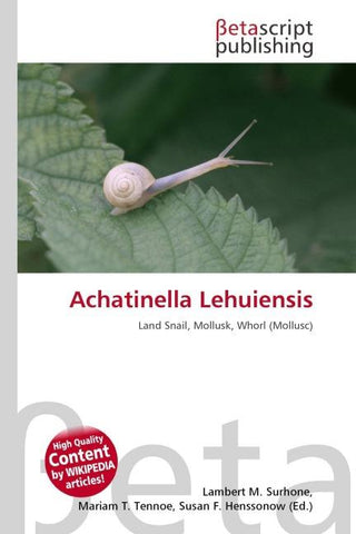 Achatinella Lehuiensis