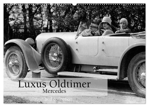 Luxus Oldtimer - Mercedes (Wandkalender 2026 DIN A2 quer), CALVENDO Monatskalender