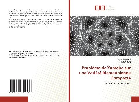 Problème de Yamabe sur une Variété Riemannienne Compacte