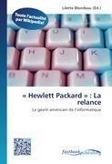 ' Hewlett Packard ' : La relance