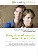 Recognition of same-sex unions in Australia