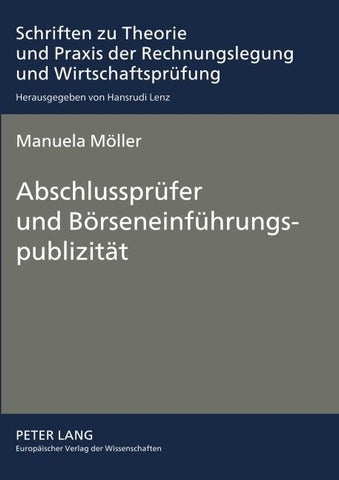 Abschlussprüfer und Börseneinführungspublizität