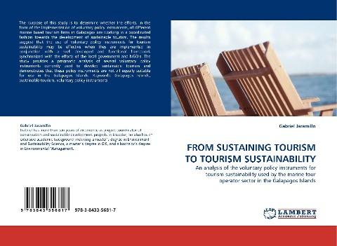 FROM SUSTAINING TOURISM TO TOURISM SUSTAINABILITY