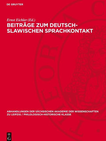 Beiträge zum deutsch-slawischen Sprachkontakt