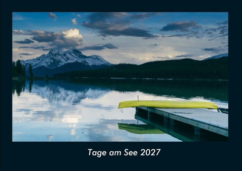 Tage am See 2027 Fotokalender DIN A4