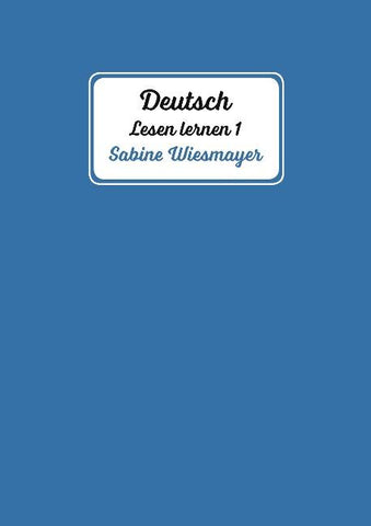 Deutsch, Lesen lernen 1