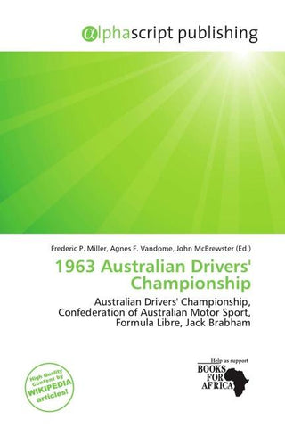 1963 Australian Drivers' Championship