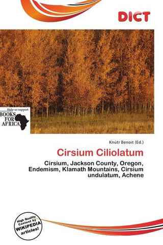 Cirsium Ciliolatum