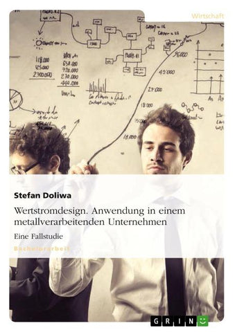 Wertstromdesign. Anwendung in einem metallverarbeitenden Unternehmen