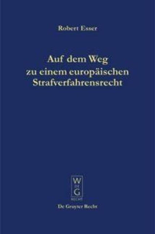 Auf dem Weg zu einem europäischen Strafverfahrensrecht
