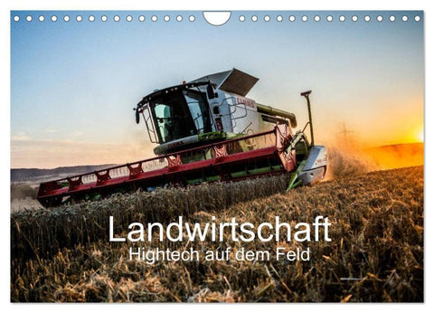 Landwirtschaft - Hightech auf dem Feld (Wandkalender 2026 DIN A4 quer), CALVENDO Monatskalender