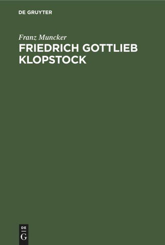 Friedrich Gottlieb Klopstock