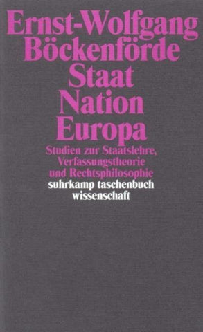 Staat, Nation, Europa