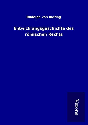 Entwicklungsgeschichte des römischen Rechts