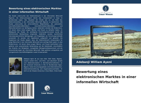Bewertung eines elektronischen Marktes in einer informellen Wirtschaft