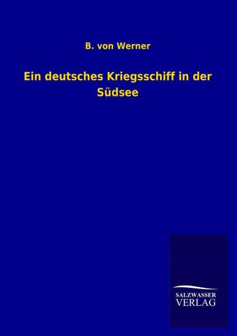 Ein deutsches Kriegsschiff in der Südsee