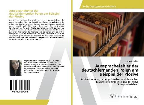 Aussprachefehler der deutschlernenden Polen am Beispiel der Plosive