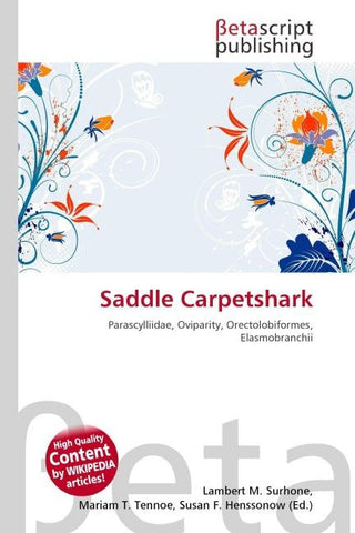 Saddle Carpetshark