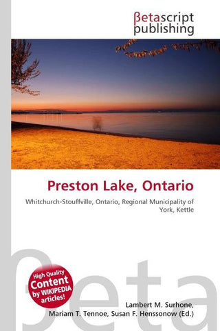 Preston Lake, Ontario