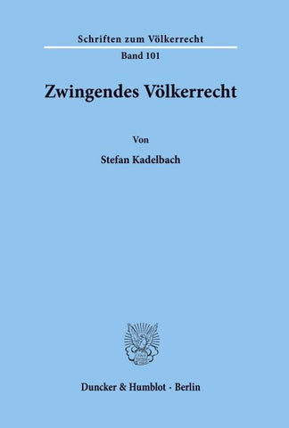 Zwingendes Völkerrecht.
