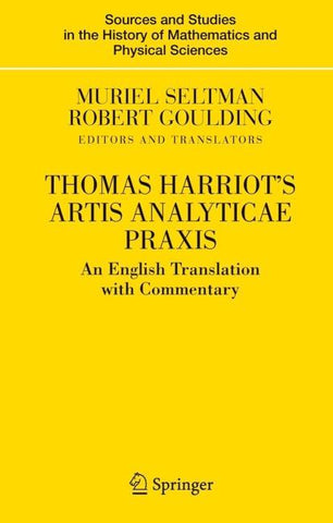 Thomas Harriot's Artis Analyticae Praxis