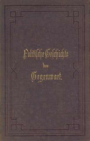 Politische Geschichte der Gegenwart