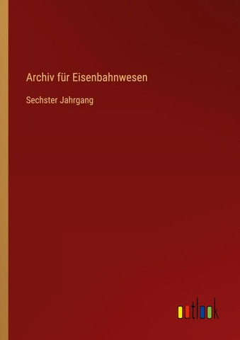 Archiv für Eisenbahnwesen