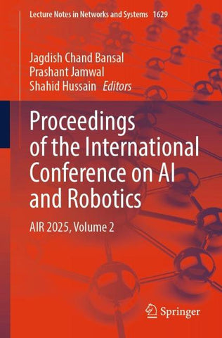 Proceedings of the International Conference on AI and Robotics