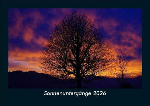 Sonnenuntergänge 2026 Fotokalender DIN A5
