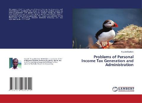Problems of Personal Income Tax Generation and Administration