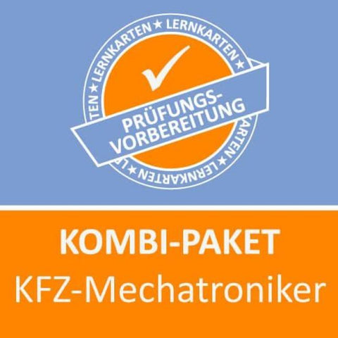 Lernkarten Kombi-Paket Kraftfahrzeugmechatroniker