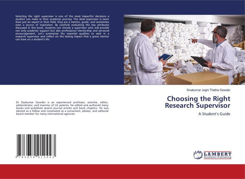 Choosing the Right Research Supervisor