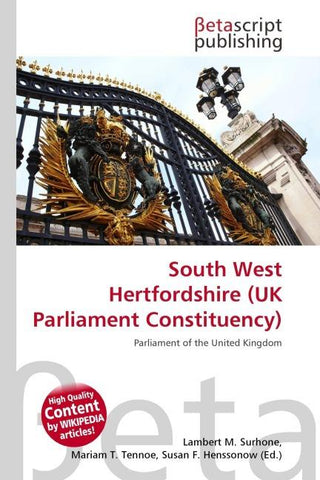 South West Hertfordshire (UK Parliament Constituency)