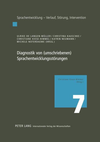 Diagnostik von (umschriebenen) Sprachentwicklungsstoerungen
