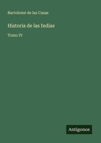 Historia de las Indias