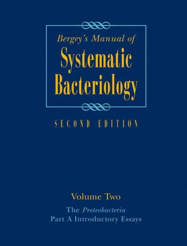Bergey's Manual® of Systematic Bacteriology