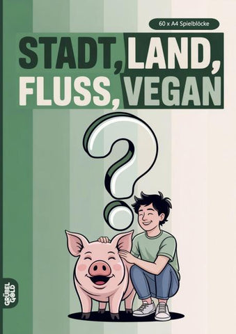 Stadt, Land, Fluss, Vegan