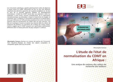 L'étude de l'état de normalisation du CDMT en Afrique :