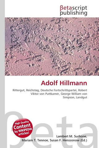 Adolf Hillmann