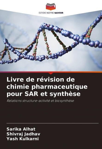 Livre de révision de chimie pharmaceutique pour SAR et synthèse