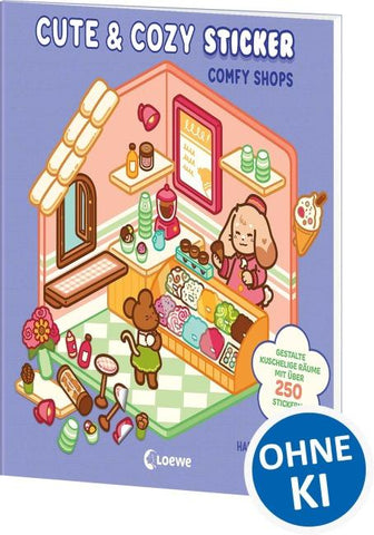 Cute & Cozy Sticker - Comfy Shops