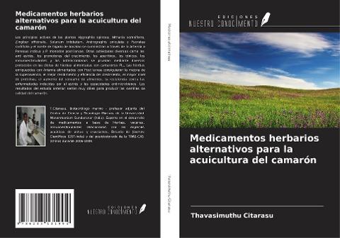 Medicamentos herbarios alternativos para la acuicultura del camarón